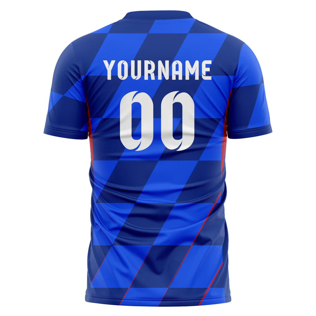 Croatia Away Look Soccer Jersey – Custom Name, Number & Logo