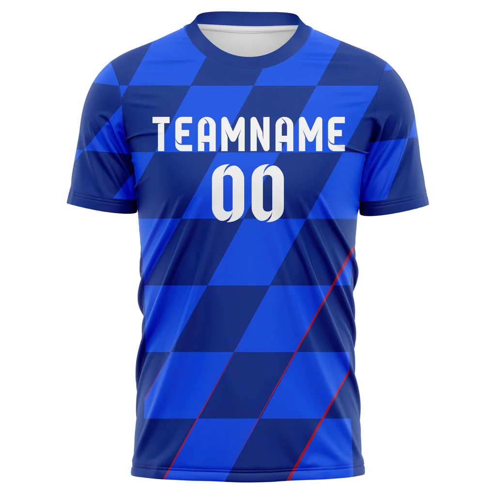 Croatia Away Look Soccer Jersey – Custom Name, Number & Logo