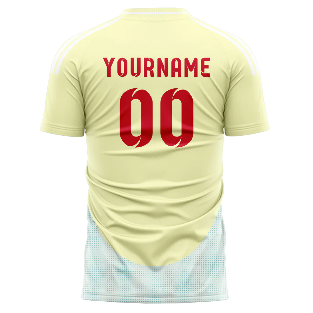 Spain Away Look Soccer Jersey – Custom Name, Number & Logo