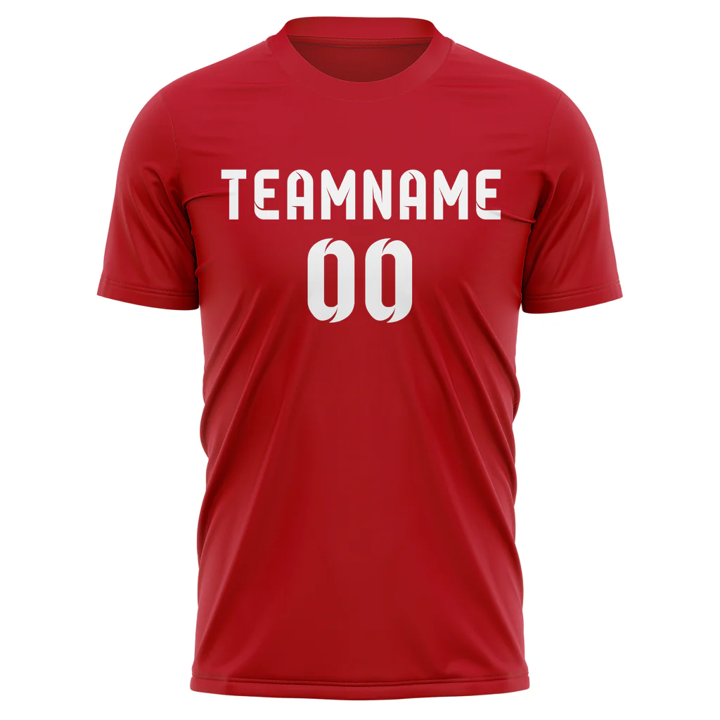 Turkey Away Look Soccer Jersey – Custom Name, Number & Logo